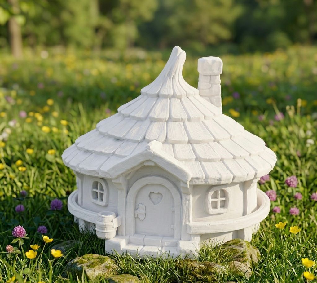 Viloria rotunda biela